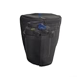 Teichfilter-Isolationsabdeckung, druckbeaufschlagter biologischer Teichfilter-Abdeckung, schwarz, wasserdicht, strapazierfähig, Teichfilter, isolierte Abdeckung