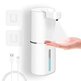 Dalugo Desinfektionsspender Automatischer, Elektrischer Seifenspender Wandbefestigung mit Sensor, 4 Einstellbare Stufen, Kontinuierlicher Sprühnebel IPX5 Wasserdicht Seifenspender für Bad Küche