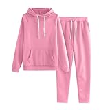 Skibekleidung für Damen, Thermo-Leggings, 2025, Geschenk, einfarbig, mit Mütze, Sportanzug, Thermo-Leggings für Damen, rose, 36