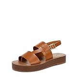 Franco Sarto Damen Genova Flache Sandalen, hellbraun, 43 EU
