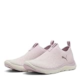 PUMA Damen Softride Remi Slip-on Knit WN's Straßen-Laufschuh, Rose Mauve Warm White Rose Gold, 39 EU