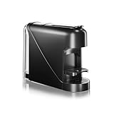 Wintem Kaffeekapselmaschine 1400 W und Leistung 20 Bar – abnehmbarer Tank mit 90 ml und kompakten Abmessungen 34,5 x 11,5 x 24 cm – kompatibel mit Nespresso-Kapseln – cremiger und intensiver Kaffee