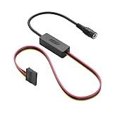 SinLoon DC5525 auf SATA-IDE-Festplatten-Netzteilkabel, DC 5,5 x 2,5 mm Buchse auf SATA-Buchse, Verlängerungskabel mit Step-Down-Spannungsregler (1 zu 1)