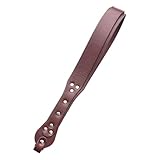 Reitgerte aus PU-Leder, Trainingspeitsche, 40 cm, für Reittraining, Bühnenleistung, Requisite, Braun