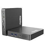 AWOW Mini PC Windows 10 Pro 6GB RAM 64GB SSD, Mini Desktop Computer Celeron N3350 CPU (Up to 2.4GHz), Micro Computer TX33 Micro PC Support M.2 SATA SSD/Dual Wi-Fi /BT4.2 /HDMI/VGA