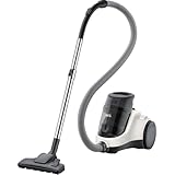AEG LX5-2-2SW Beutelloser Staubsauger – 700W, 1,8L Staubbehälter, Hygienefilter E12, DustTrap Bodendüse, 7m Aktionsradius, XL-Räder, Teleskoprohr, Soft White