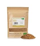 FRISAFRAN | Bio ganzer goldener Leinsamen 500g | Ganzer Leinsamen goldener | Superfood | goldenes Leinen | Leinsamen | Fettsäuren | Natürliche | Omega 3 | Vegan Glutenfrei | Leinsaat | ungemahlener