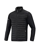 JAKO Herren Hybridjacke Premium, Schwarz, M