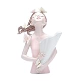 ROMISBABA 1Stk Bubble Girl Tablett Eitelkeitsdekor dekorative Schmuckschale Niedlich Schmuckstücke aufbewahrungsdose storage boxes Desktop-Ornament Mädchenschmuck Kunstharz Rosa