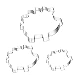 Keksausstecher – einfach zu entformen, Metall-Fondant-Ausstechformen, Keksformen – für Obst, Gebäck, Teig, Zuhause, Party, Geburtstag, Urlaub, Küche, Dessert, Festival, Kochen