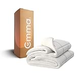 Emma One Bettdecke Leicht 135x200 – Optimal für Sommer & Frühling – Atmungsaktive & Waschbare Sommerdecke – Fluffig, Leicht & Feuchtigkeitsregulierend