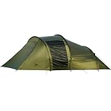 TOMOUNT Tunnelzelt 4 Personen leichtes wasserdichtes PU 3000mm Zelt kleines Packmaß kompaktes Campingzelt mit Bodenplane und Innenzelt für Familie oder viele Menschen Camping, Hiking or Trekking
