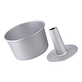 Ciieeo 1 Satz Lebende Kuchenform Ausgehöhlte Kuchenformen Mit Antihaftbeschichtung Tiefe Kuchenform Ausgehöhlte Kuchenform Für Die Küche Kuchenformen Zum Dämpfen Silver Aluminiumlegierung