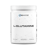 L-Glutamin Pulver 500gr – reines L-Glutamin – geschmacksneutral – vegan, hochdosiert, ohne Zusätze – BIOS Nutrition (Made in Germany)
