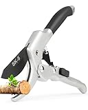 Acual Gartenschere, Bypass Astschere, Leichte Rosenschere für Hecken, Schnittdurchmesser 20mm, mit Sicherheitssperre & SK5 Stahl, Pflanzenschere für Blumen & Präzisionsschnitt