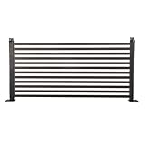 Dekorative Garteneinfassung für Familiengarten, Rasen, Terrasse, kleiner Zierzaun (90 x 66 cm)
