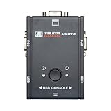 Disttocate Box -Adapter 2 in 1 Out KVM Switch 2 Ports VGA -Splitter für Maus -Tastaturdrucker Share -Switcher