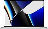 2021 Apple MacBook Pro mit Apple M1 Pro (14-Zoll, 32GB RAM, 512GB SSD Kapazität) (QWERTY English) Silber (Generalüberholt)