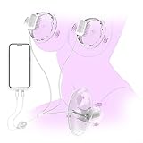 2 IN 1 Elektrische Bruststimulatoren und G-Punkt Vibrator mit 12 modus Sexspielzeug für Frauen Solo, Nippelsauger Nippel Pumpen Klitoris Sauger Massager Zunge Lecken, G-Punkt Vibrator Stimulator