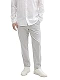 TOM TAILOR Denim Herren 1047030 Slim Chino Hose, 34730-Grey White Mini Houndstooth, 30 W/32 L
