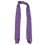 Rankomu Crane Rundschlinge Rundschlinge PES Flexible Gurte Hochfeste Kran Rigging Accories 3 Meter lang Endl Rundschlinge für schwere Lasten