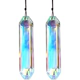 Myhoomowe Sonnenfänger, Sonnenfänger für Garten, Heimdekoration, Büro, Wohnzimmer, Fenster, Kristall-Regenbogenmacher