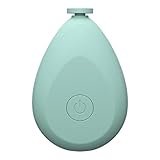 Elektrischer Baby-Nagelschneider, Baby-Nagelfeile mit 4 Schleifköpfen, Nagelschneider für Baby, Tropfenform, Baby-Nagelschere, batteriebetrieben