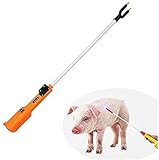 Elektroschocker Pistole Viehtreiber Für Vieh Rinder Schafe Pferde Und Andere Tiere Waffe Schlagstock Schocker USB-Aufladung 55CM