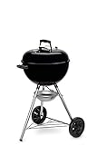 Weber Original Kettle Holzkohlegrill, 47 cm, Schwarz (13101004)