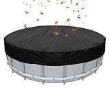 Poolabdeckung für den Sommer, Laub- und Staubabdeckung mit Kordelzug, Zubehör für Whirlpool-Badewanne aus reißfestem Oxford-Gewebe zum Schutz vor Schmutz, Blättern