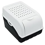 HRB Aufbewahrungsbox mit Deckel 1 Stück- Kartoffelbox - Kartoffel Aufbewahrungsbox - Trocken und Lichtschutz - Spülmaschinengeeignet - Länger Haltbar - Verlangsamtes Keimen - Praktische Lagerung