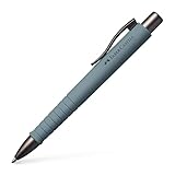 Faber-Castell 241188 - Kugelschreiber Poly Ball, urban stone grey, 1 Stück, mit auswechselbarer Mine, dokumentenecht
