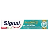 SIGNAL - Integral 8 Interdental-Zahnpasta mit präbiotischer Wirkung – 3 x effektiver Rundumschutz – 95% Inhaltsstoffe natürlichen Ursprungs – 75 ml