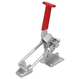 Culnflun Dreieckiger Hebel-Kniehebelspanner aus Kohlenstoffstahl 40341 ​​mit Schnappverschluss für mechanische Montage, Schweißen, Holzbearbeitung
