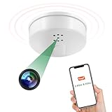 Tebetu Mini-Kamera WiFi Innen 2.4G und 5G, versteckte Micro Spy Cam HD 1080P, drahtlose Spionagekamera Deckenmontage mit Nachtsicht Bewegungserkennung