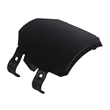 Honseadek Vorderes Nummernschild aus PP-Kunststoff für Surron Light Bee X/S und Talaria X3/MX3/MX4 Elektro-Dirt für Fahrradzubehör – schwarzes Rennschild 223 x 170 x 69 mm