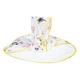 NOLITOY Outdoor Regenponcho Transparent PE Regenmantel Leicht Tragbar Kreativ Muster Junge Mädchen Mädchen Jungen Zubehör für Wandern Camping Reisen