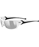uvex sportstyle 211 - Sportbrille für Damen und Herren - verspiegelt - druckfreier Tragekomfort & perfekter Halt - weiß - one size