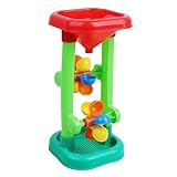 Missmisq Wassermühle Wasserrad Spielset Strande Spielzeug Schildkrötenmühle Wasser & Sandmühle Set Für Kinder Sandkästen Und Sandspielzeug Wasserrad Strandspielzeug