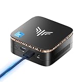NiPoGi E1 Mini PC Ιntel Alder Lake-N N150(3.6GHz) 16GB DDR4/512GB M.2 SSD, Desktop PC WiFi 5,BT4.2/RJ45,Mini Computer 4K@60HZ UHD Dual Display für Büro