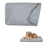 YUNCHONGuk Bezüge für Hundebetten,Hundebett Wechselbezug,Hundekissen Ersatzbezug,Hundematratze Bezug,Wasserdicht Hundebett-Auskleidung,Waschbar Abnehmbare Bezug für Haustier Hundekissen (L)