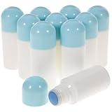 INOOMP 10 Stück Schwamm applikator Flaschen mit Blauem Deckel Nachfüllbare Tragbare Flüssigkeitsbehälter für Kosmetik Praktische Langlebige und Leicht zu Reinigende Reisesets