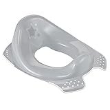 keeeper Stars Kinder-Toilettensitz, Ab ca. 18 Monate bis ca. 4 Jahre, Anti-Rutsch-Funktion, Ewa, Grau, Frozen