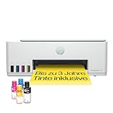 HP Smart Tank 5108 3-in-1 Multifunktionsdrucker (WLAN; Mobiles Drucken) – 3 Jahre Tinte inklusive, 3 Jahre Garantie bei Registrierung, großer Tintentank, hohe Reichweite, Drucken in hoher Qualität