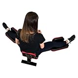 MuscleForge® Professionelle Bein-Spreizer zur Dehnung der Adduktoren bis über 180°, Bein-Streckmaschine, Spagat-Trainer für Beine – Ideal für Kampfsport und Ballett und tägliches Training