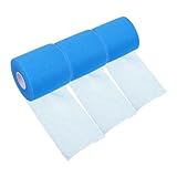 SOIMISS 3 Rollen Flexible Sport Wraps mit Dämpfung Hautfreundliche Gelenkbandagen für Handgelenk Knöchel und Knie Stoßabsorbierend Leicht und Tragbar für Training und Sporteinsatz