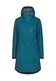 Killtec Damen Parka Funktionsparka mit abzippbarer Kapuze KOW 165 WMN PRK wasserdicht, Winddicht, atmungsaktiv 00834-petrol 40