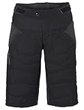 VAUDE - Minaki Shorts III für Damen und Herren - Isolationsshort zum Fahrradfahren, black, L