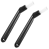 TEOZBLU 2 Stücke Kaffee Werkzeug Reinigungsbürste Kaffee Reinigungsbürsten, Kaffee Pinsel Set Barista Pinsel Siebträger Reinigungsbürste