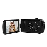 Bewinner 2,7K-Videokamera-Camcorder, 64-MP-Camcorder-Videokamera, 18-facher Digitalzoom-Kamerarecorder 3,0-Zoll-LCD-Touchscreen-Vlogging-Kamera für YouTube, um 180° Drehbare
